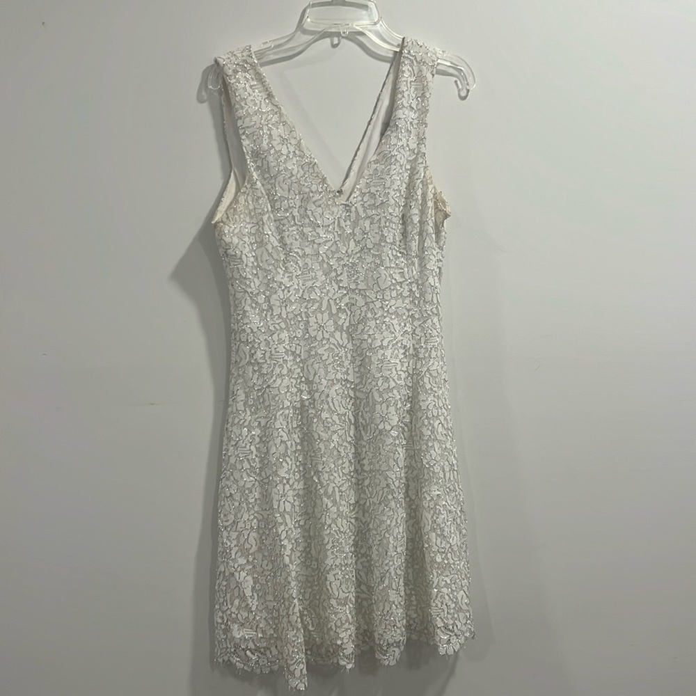 Kensie brand white/silver dress